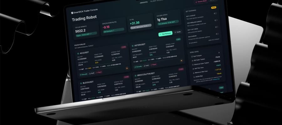 SmartDCA Trader kullanıma hazır!